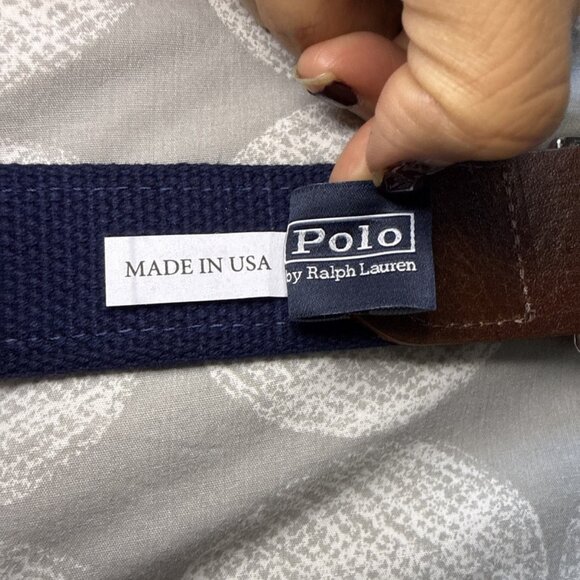 NWT Polo Ralph Lauren Unisex Team USA 2024 Olympics Closing Ceremony Belt Sz M - Picture 11 of 15